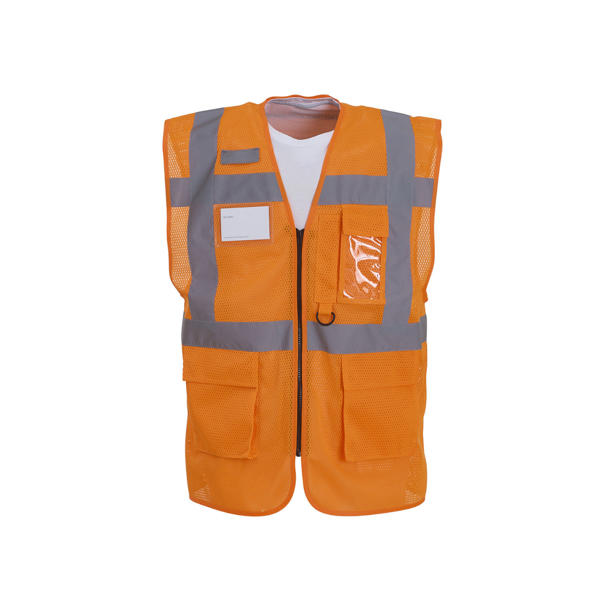 YK015 Hi-vis top cool open-mesh executive waistcoat