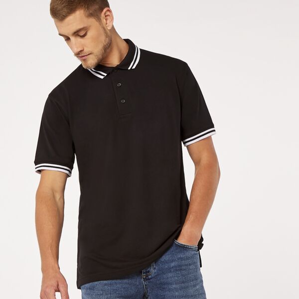 KK409 Tipped collar polo Thumbnail