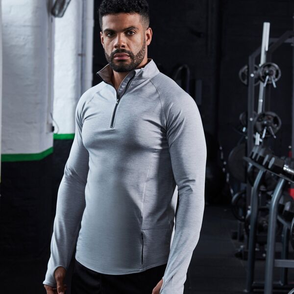 JC030 Cool Flex long half-zip top Thumbnail