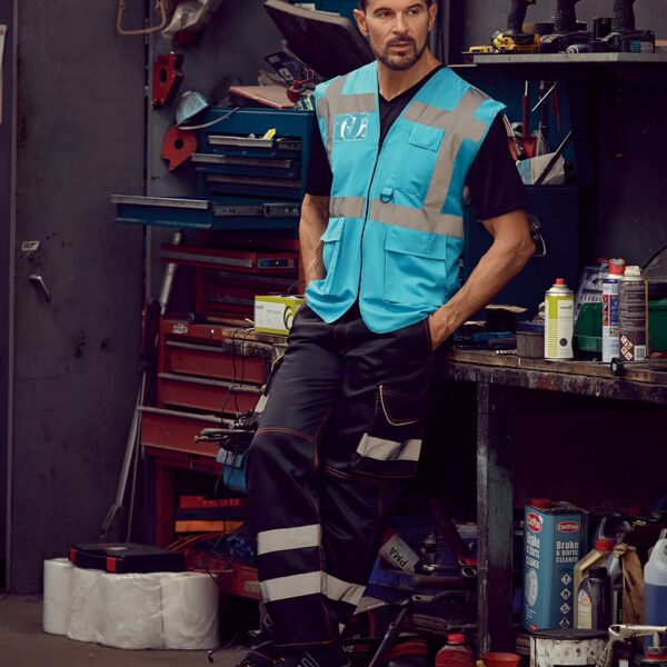YK002 Multifunctional executive hi-vis waistcoat Thumbnail