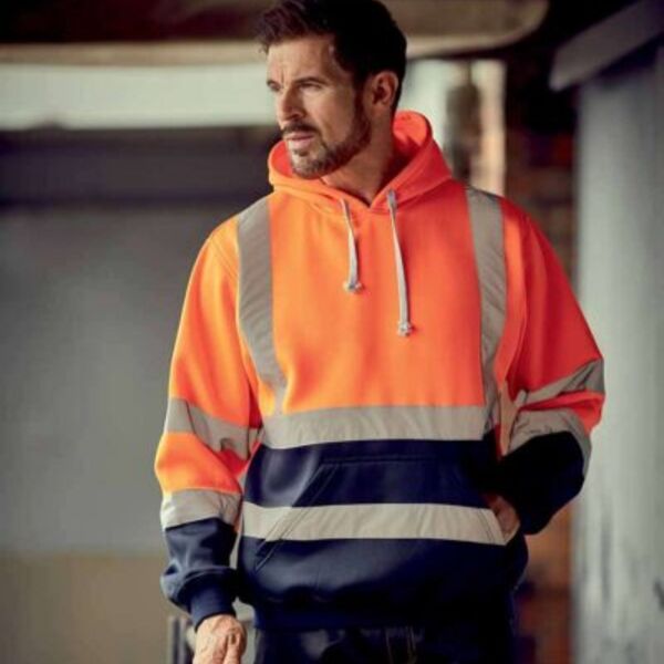 HVK05 Hi-vis pull-over hoodie Thumbnail