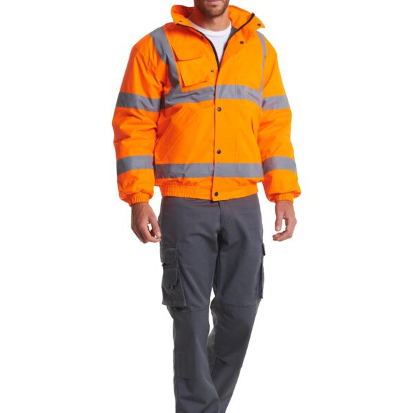 UC804 High Visibility Bomber Jacket Thumbnail