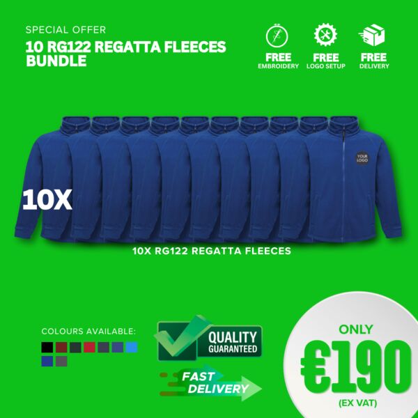 10 RG122 Regatta Fleeces BUNDLE Thumbnail