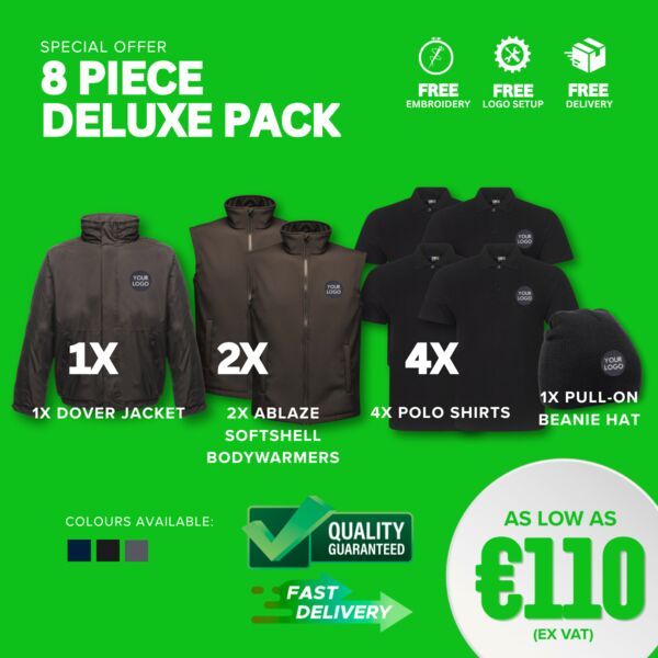 Deluxe 8 Piece Pack Thumbnail