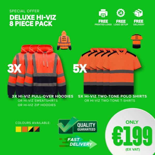 Deluxe HI-VIS 8 Piece Pack Thumbnail