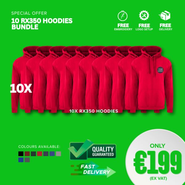 10 RX350 Hoodies BUNDLE Thumbnail