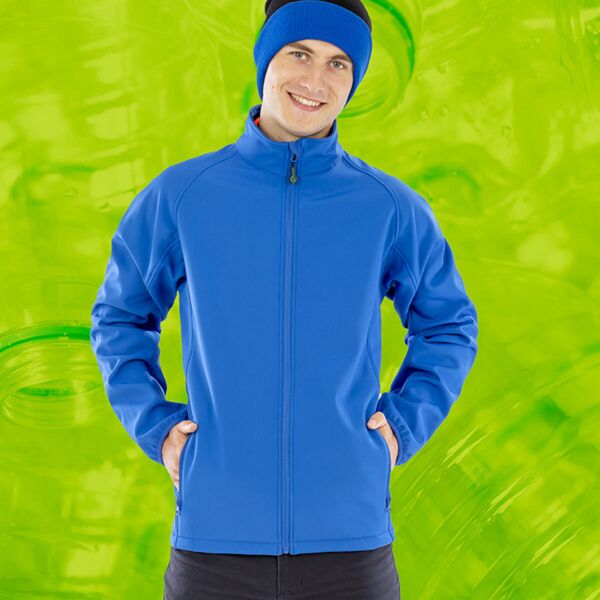 R901M Men's recycled 2-layer printable softshell jacket Thumbnail