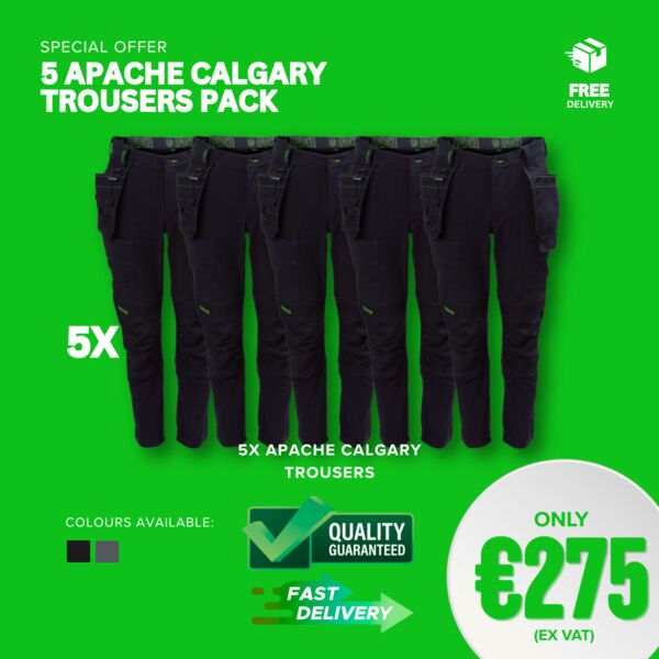5 Apache Calgary Trousers Pack Thumbnail