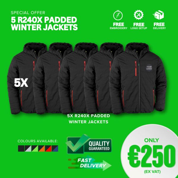 5 R240X Padded Winter Jackets Thumbnail