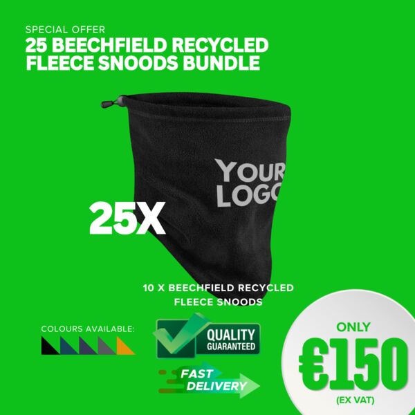 25 BB280R Beechfield Recycled Fleece Snoods Thumbnail