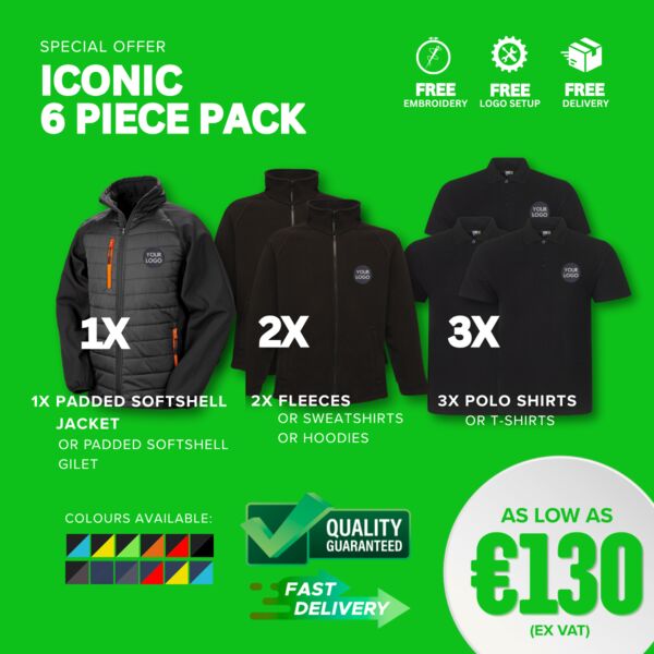 Iconic 6 Piece Pack Thumbnail