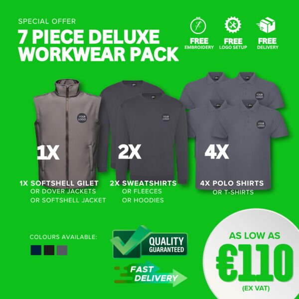 7 Piece Deluxe Workwear Pack Thumbnail