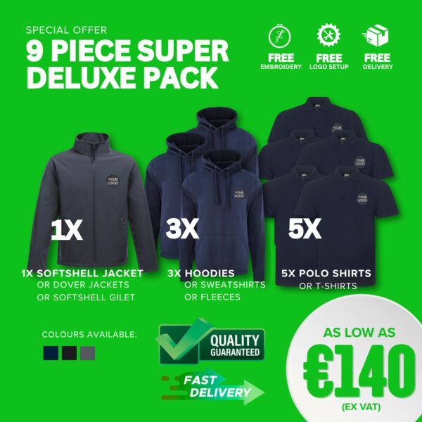 9 Piece Super Deluxe Pack Thumbnail