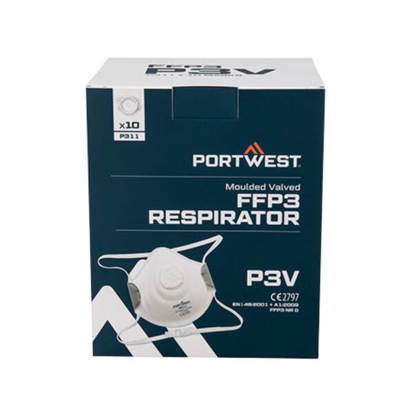 P311 - Moulded FFP3 Valved Respirator Thumbnail