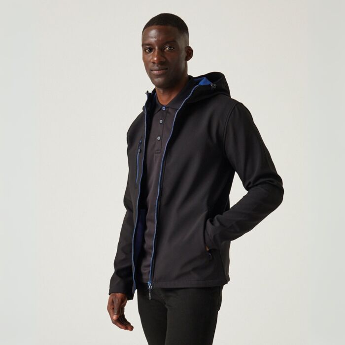 TRA705 Navigate 2-layer hooded softshell jacket Thumbnail