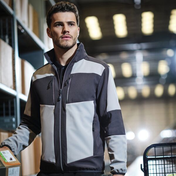 TRA753 E-Volve unisex 2-layer softshell jacket Thumbnail