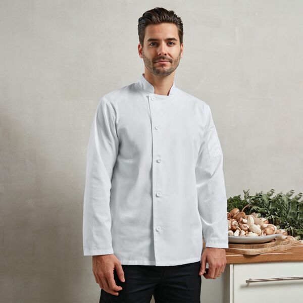 PR901 Chef's essential long sleeve jacket Thumbnail