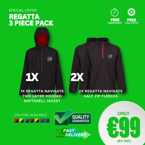 Regatta 3 Piece Pack Thumbnail