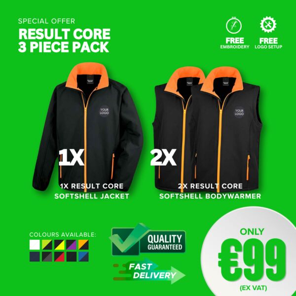 Result core 3 Piece Pack Thumbnail