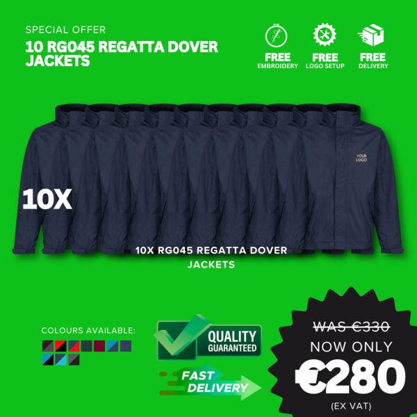 Black Friday 10 RG045 Regatta Dover Jackets Thumbnail