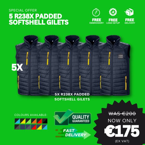 Black Friday 5 R238X Padded Softshell Gillets Thumbnail