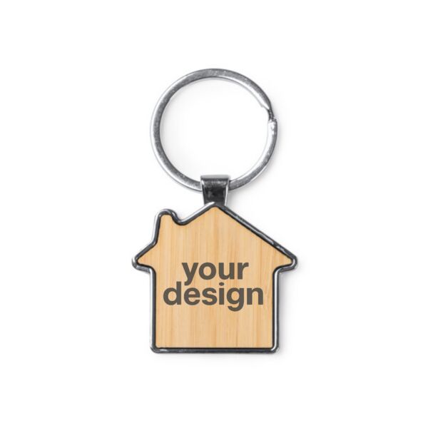 DUPLEX 1148 house-shaped keychain Thumbnail