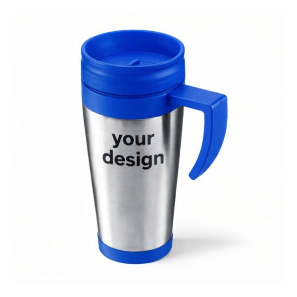 The Dev Steel travel mug (420ml) Thumbnail