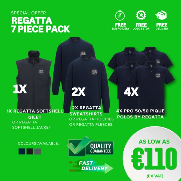 Regatta 7 Piece Pack Thumbnail