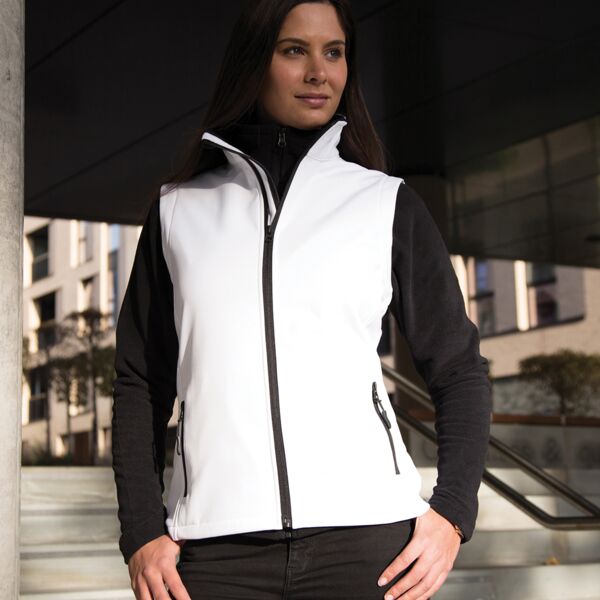 R232F Women's printable softshell bodywarmer Thumbnail
